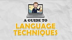 A Guide to Common Language Techniques and Devices