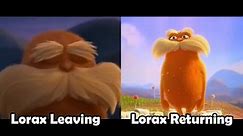 The Lorax Leaving and Returning Meme | The Lorax Leaving meme