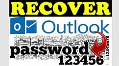 How to recover Outlook Forgotten Password ✔ Outlook Reset Simple Steps | Get Smart