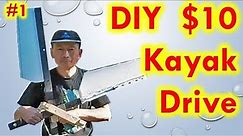 Pt 1 Build a kayak paddle drive with Hong