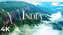 INDIA 4K - Nature Relaxation Film - Peaceful Relaxing Music - 4k Video UltraHD
