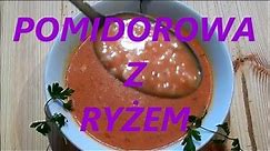 Jak zrobić zupę łatwa zupy pomidorowa pomidorówka na obiad