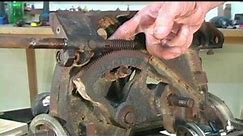 Sears Saw Renovation Part 2 Disassembling the Saw (Part 1 of 2)