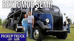 1947 Ford COE Semi With Classic Car Trailer - Interview with Owners