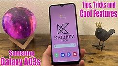 Samsung Galaxy A03s - Tips, Tricks & Cool Features