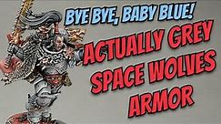 How to paint GREY POWER ARMOR (Space Wolves, Carcharodons, Retributors...)