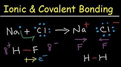 Introduction to Ionic Bonding and Covalent Bonding