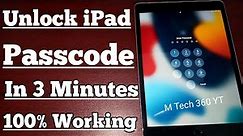 How To Unlock Any iPad Forgotten Passcode Without Computer | Unlock Apple iPad Password Lock