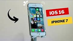 IOS 16 update for iPhone 7 - How to update iPhone 7 on ios 16