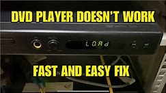 SAMSUNG DVD PLAYER NOT WORKING- EASY FIX