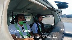 First Solo Flight - Cessna 152 - FLITELINE AVIATION - Leslie Bartolome - Philippines