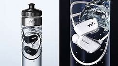 Sony's latest MP3 player comes inside a bottle of water