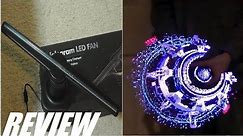 REVIEW: 3D Hologram LED Fan Display - Future Is Here!