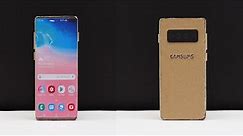 How To Make Samsung Galaxy S10 From Cardboard At Home