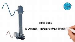 How does a current transformer work?