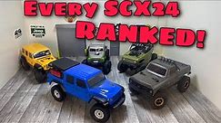 Every Axial SCX24 RANKED!