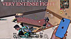 Very intense fight 🥵 | BGMI FULL GAMEPLAY | I phone 14 plus gaming test