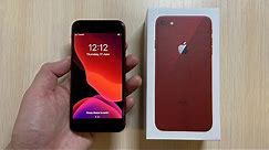 iPhone 8 Product Red Unboxing in 2021