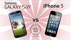Samsung Galaxy S4 vs iPhone 5
