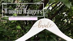 DIY Bridesmaid Hangers | ALYSSA DAW