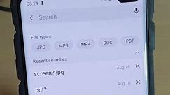 Galaxy S10 / S10+: How to Search and Locate Files