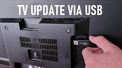 How to update any Samsung TV via USB