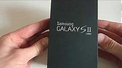Samsung Galaxy SII Unboxing