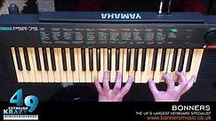 Yamaha PSR-75 Keyboard - 100 Voices