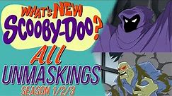 What’s New Scooby-Doo? - All Unmaskings | Seasons 1~3 | HQ | 2.7k Subs Special!
