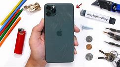 iPhone 11 Pro Max Durability Test - Back Glass Scratches?