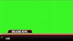 SML Breaking News (Green Screen Template)