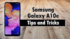 Samsung Galaxy A10e Tips and Tricks (and How to Charge Wireless)