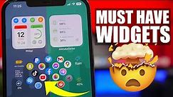 10 Best iPhone WIDGETS - You Must Have !