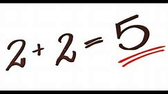 2+2=5 .Qiziqarli Matematika.(25-video)