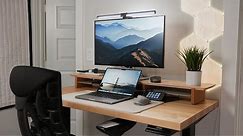 A Simple and Minimal Laptop-Focused Desk Setup Tour