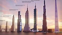 EVOLUTION of WORLD'S TALLEST BUILDING: Size Comparison (1901-2022)