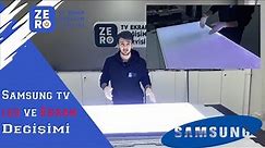 Samsung Tv LED Değişimi / 55NU7100 Led ve Ekran Değişimi Nasıl Yapılır // Zero TV Servisi