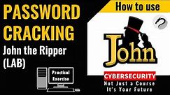 John the Ripper in Action: Practical Steps to Crack Passwords