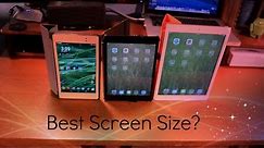 What is the Best Tablet Screen Size (2014)?