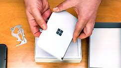 Unboxing the Microsoft Surface Duo