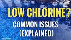 Pool Chlorine - What causes Low Chlorine Levels in your pool!