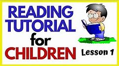 TEACH YOUR CHILD READ FAST & EASY ----Lesson 1----
