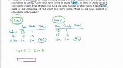 P6 math - how to easily solve questions with 2 scenarios