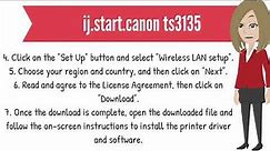 Call 1-833-321-1006 for IJ.start.canon TS3135 | IJ.start.Canon Printer Setup | canon.com/ijsetup