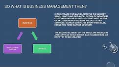 A short introduction to Business Management
