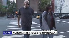 Man receives the first eye transplant plus a new face in NYC