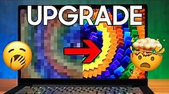 How to UPGRADE your laptop screen!!
