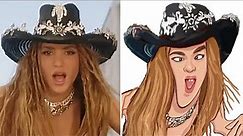 Shakira - El Jefe | Drawing Meme