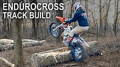 Building an Endurocross Track in the Woods