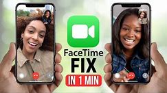 [FIXED] FACETIME NOT WORKING ON IPHONE 2024 | Fix iPhone Facetime Not Working